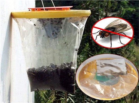 景隆JL-3022捕蠅袋 養殖場戶外滅蠅器懸掛式蒼蠅袋蒼蠅捕捉器