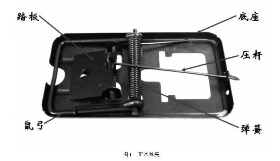 老鼠夾的構造是怎么樣的